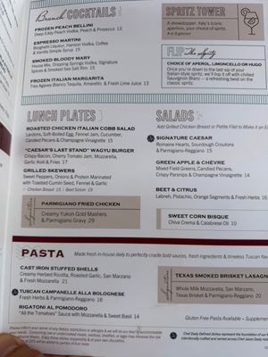 Menu photo 2 Roca & Martillo San Antonio, TX