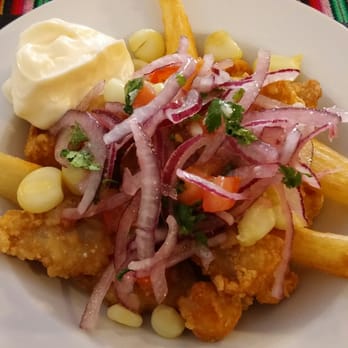 Santa Ceviche - Chicharrón de pescado - Peruvian Near Me - Barcelona, B