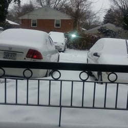 Presidential Square Apts - Winter at PSA moments after a heavy snowfall last season