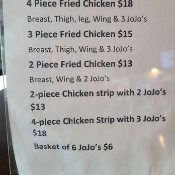 Grace and Frankies - a menu for a restaurant - Chicken Shop Near Me - Gresham, Oregon