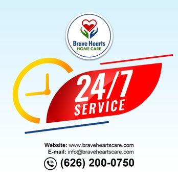 Brave Hearts Home Care - 24/7 availability with qualified caregivers. - Home Health Care Near Me - Pasadena, California Brave Hearts Home Care - 24/7 availability with qualified caregivers. - Home Health Care Near Me - Pasadena, California