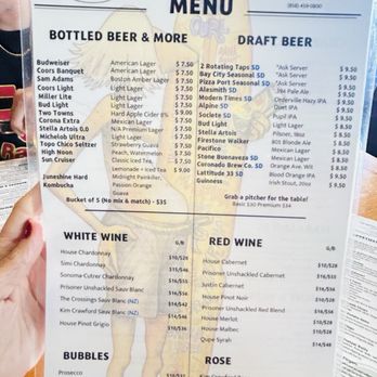 The Spot La Jolla - Drink menu - Sports Bars Near Me - La Jolla, California The Spot La Jolla - Drink menu - Sports Bars Near Me - La Jolla, California