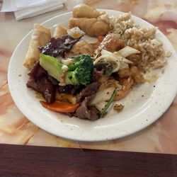 China One - Lunch time smallest buffet that I've eaten at yet to date