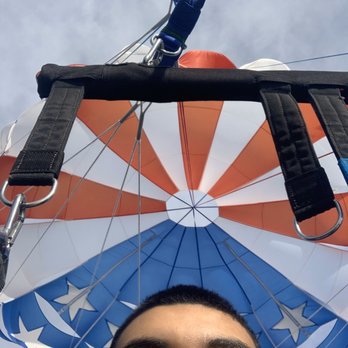 Dana Point Parasail - My boy's selfie - Boating Near Me - Dana Point, California