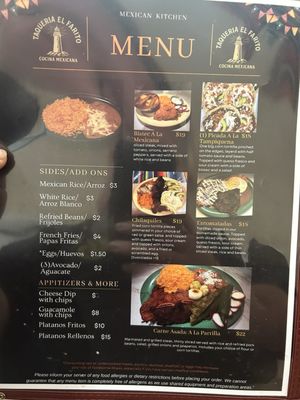 Menu photo 5 Taqueria El Farito Asheboro, NC Menu photo 5 Taqueria El Farito Asheboro, NC