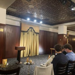 A stylish and intimate performance space.  The magic happens right in front of you!