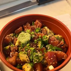 Single Fin Thai Sushi - Nags Head - Poke Bowl from Local Tuna and Single Fin Thai-Sushi MP 10.5 Nags Head