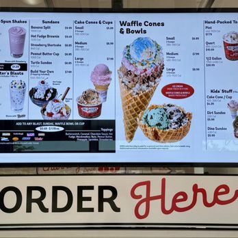 Bruster's Real Ice Cream - Menu - Desserts Near Me - Hoffman Estates, Illinois Bruster's Real Ice Cream - Menu - Desserts Near Me - Hoffman Estates, Illinois