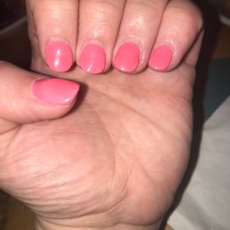 Gel powder mani