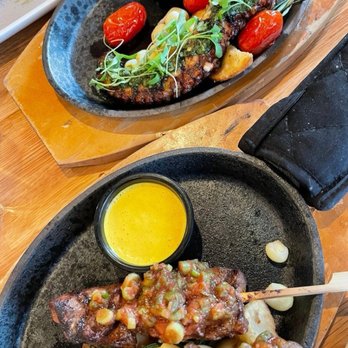 Urubamba Pisco Bar - Grilled Octopus and veal hearts - Desserts Near Me - Huntington, New York Urubamba Pisco Bar - Grilled Octopus and veal hearts - Desserts Near Me - Huntington, New York
