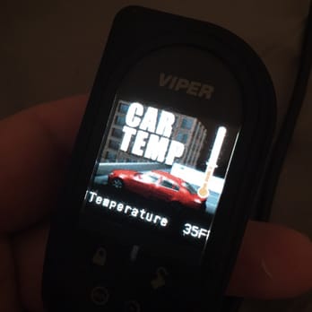 Sound FX - My Viper Alarm / Remote Start system even tells me the temperature inside the car! - Car Stereo Installation Near Me - East Providence, Rhode Island