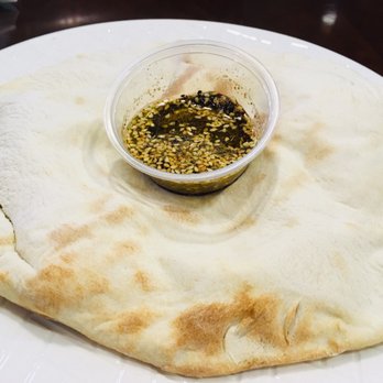Daddy's Place - Complimentary plate-sized pita with herb oil - but also the pita you need to SAVE if u order spreads! - Mediterranean Near Me - Easton, Pennsylvania Daddy's Place - Complimentary plate-sized pita with herb oil - but also the pita you need to SAVE if u order spreads! - Mediterranean Near Me - Easton, Pennsylvania