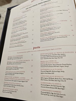 Menu photo 4 Eataly - SoHo New York, NY Menu photo 4 Eataly - SoHo New York, NY