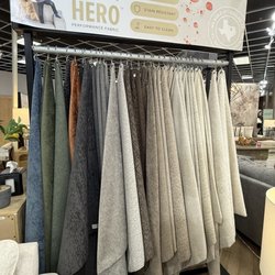 Fabric options as they make it in Dallas