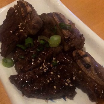 Sakura Sushi - Galbi for getting a roll. You could choose 3 sashimi pieces instead of galbi. - Sushi Bars Near Me - Schaumburg, Illinois