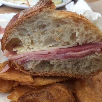 La Farm Bakery - Same sandwich - very, very little ham or cheese, and even less butter. - Bakeries Near Me - Cary, North Carolina