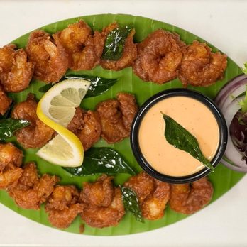 Arusuvai Chettinad - Shrimp 65 - Indian Near Me - North Brunswick, New Jersey Arusuvai Chettinad - Shrimp 65 - Indian Near Me - North Brunswick, New Jersey