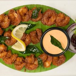 Arusuvai Chettinad - Shrimp 65