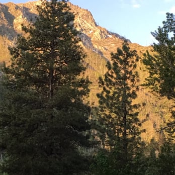 Icicle River Rv Resort - Wake up and have your coffee while taking in this beautiful view! - RV Parks Near Me - Leavenworth, Washington