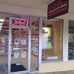 GNC - Open 9 to 9 Monday through Saturday