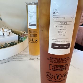 CAFFE iN - Bubble Tea Near Me - Plano, Texas