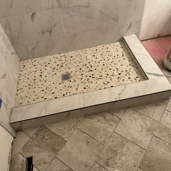 One Above Legacy - Bathroom before shower surround. - Handyman Near Me
