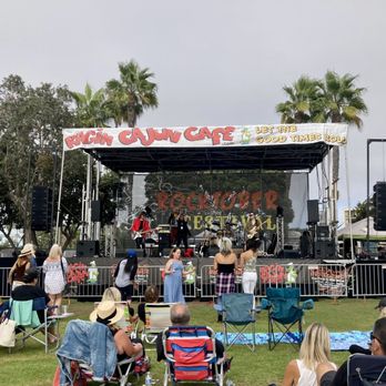Seaside Lagoon - Stage sitting in VIP Area - Beaches Near Me - Redondo Beach, California