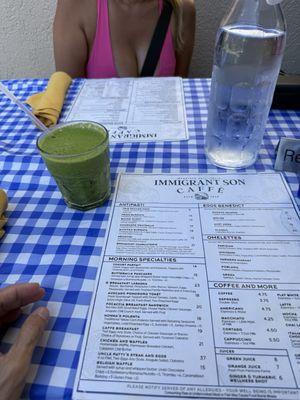 Menu photo 1 Immigrant Son Caffe Ventura, CA