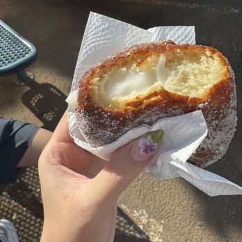 Leonard's Bakery Malasadamobile - Haupia filled malasada - Food Trucks Near Me - Honolulu, Hawaii Leonard's Bakery Malasadamobile - Haupia filled malasada - Food Trucks Near Me - Honolulu, Hawaii
