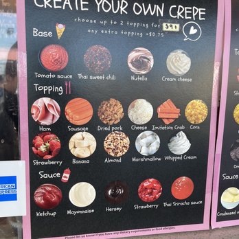 Chala Boba - Crepe menu - Bubble Tea Near Me - Van Nuys, California