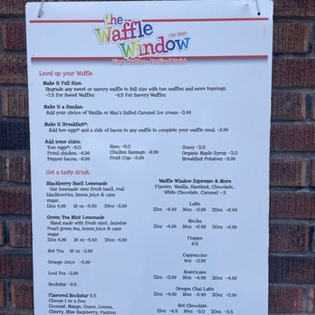 The Waffle Window - Menu - Breakfast & Brunch Near Me - Portland, Oregon The Waffle Window - Menu - Breakfast & Brunch Near Me - Portland, Oregon