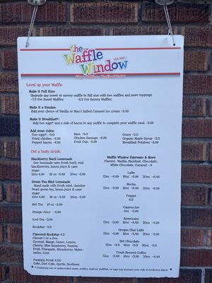 Menu photo 2 The Waffle Window Portland, OR Menu photo 2 The Waffle Window Portland, OR