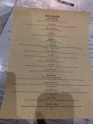 Menu photo 2 The Wild Goose Port Washington, NY