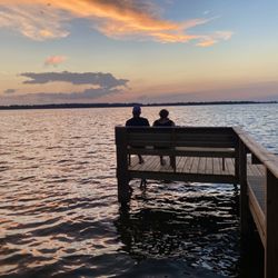 Hide-A-Way Harbor Mobile Home & Rv Park - Enjoying the sunset