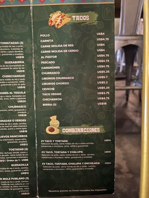 Menu photo 2 Mexico Lindo Caguas, PR