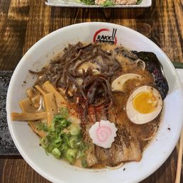 Black Garlic Tonkotsu