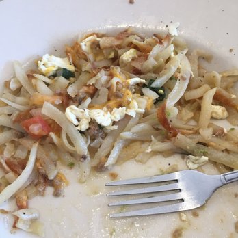 Bill's Cafe - Remnants of soggy potatoes.  The "before" pic didn't look any better. - Breakfast & Brunch Near Me - San Jose, California