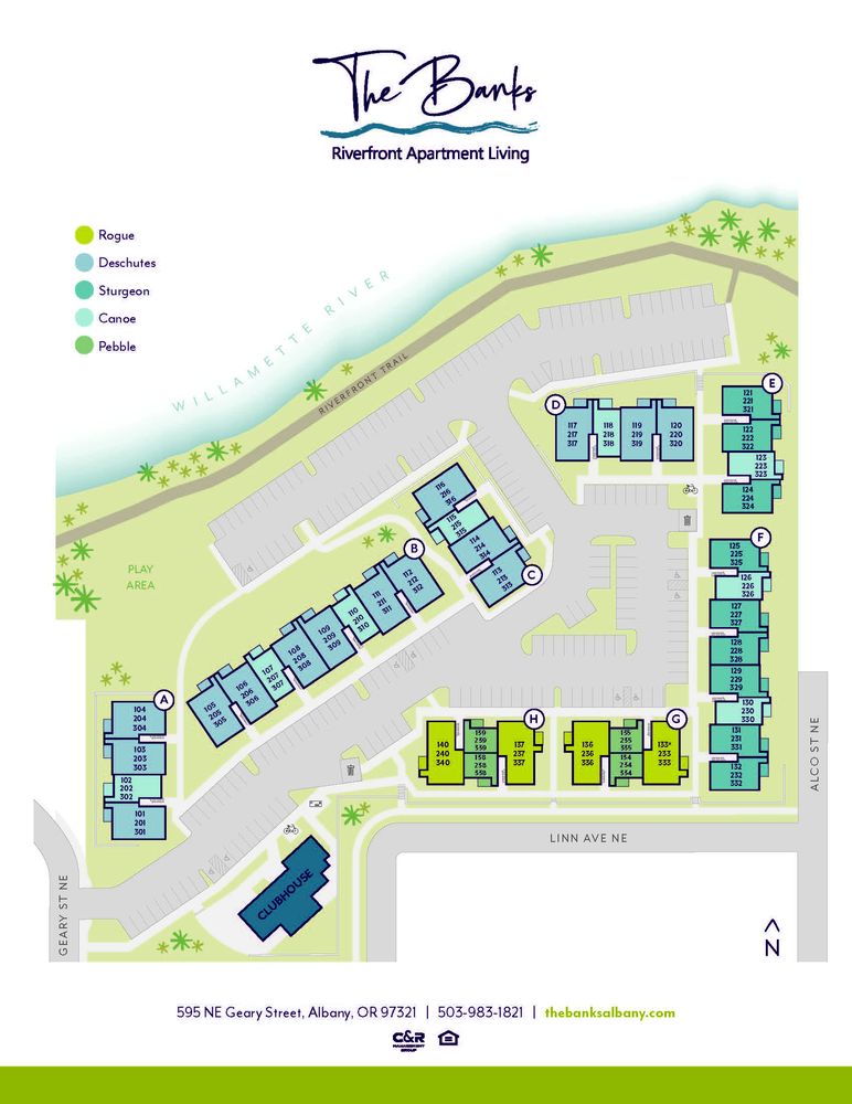 THE BANKS APARTMENT HOMES 595 Geary Avenue NE, Albany, Oregon