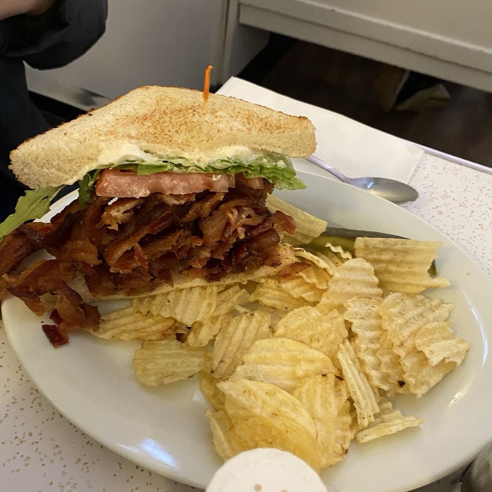 Crown Candy Kitchen - Only 1/2 half of the Heart Stopping BLT - Candy Stores Near Me - St. Louis, Missouri Crown Candy Kitchen - Only 1/2 half of the Heart Stopping BLT - Candy Stores Near Me - St. Louis, Missouri
