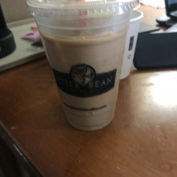Jitter Bean Coffee Co - Large Iced Coffee with creamer - Coffee & Tea Near Me - Arcata, California