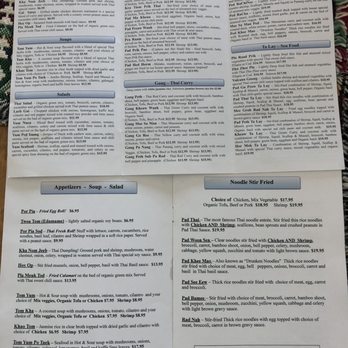 Thai Pagosa - The menu from this summer and the new menu from this last time we ordered. - Thai Near Me - Pagosa Springs, Colorado Thai Pagosa - The menu from this summer and the new menu from this last time we ordered. - Thai Near Me - Pagosa Springs, Colorado