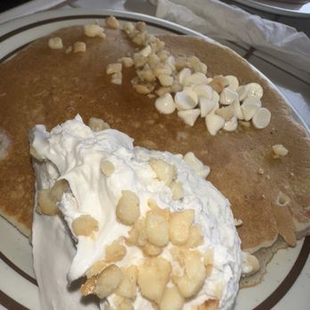 The Gazebo Restaurant - White chocolate macadamia nut pancake - Breakfast & Brunch Near Me - Lahaina, Hawaii The Gazebo Restaurant - White chocolate macadamia nut pancake - Breakfast & Brunch Near Me - Lahaina, Hawaii