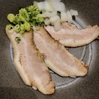 Ramen Yutaka - Amazing pork belly, had to order extra!! Dip this into the epic broth -- thank me later:) - Ramen Near Me - Aurora, Ontario Ramen Yutaka - Amazing pork belly, had to order extra!! Dip this into the epic broth -- thank me later:) - Ramen Near Me - Aurora, Ontario