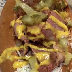 Deb’s Hotdogs - Pastrami hotdogs