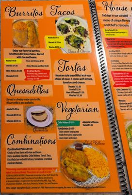 Menu photo 2 Conchitas Grand Junction, CO Menu photo 2 Conchitas Grand Junction, CO