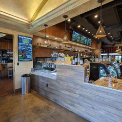 Village Market and Cafe - Interior. They serve ice cream from two local creameries too