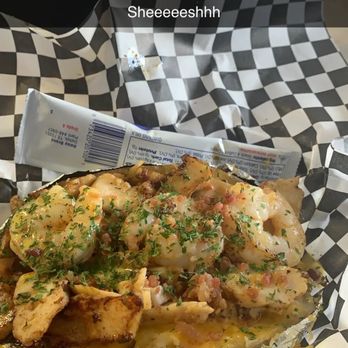 Beanos Kitchen - I got a baked potato - Burgers Near Me - Fayetteville, Tennessee