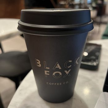 Black Fox Coffee - Vanilla latte - Cafes Near Me - New York, New York