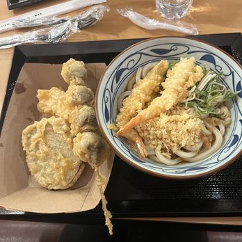 Marugame Udon - BK Udon with shrimp tempura - Japanese Near Me - Costa Mesa, California