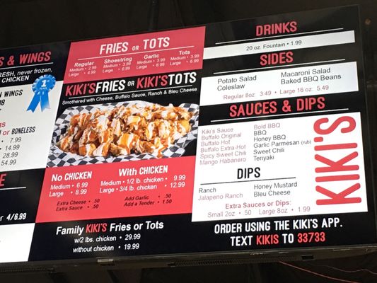 Menu photo 2 Kiki's Chicken Place Elk Grove, CA